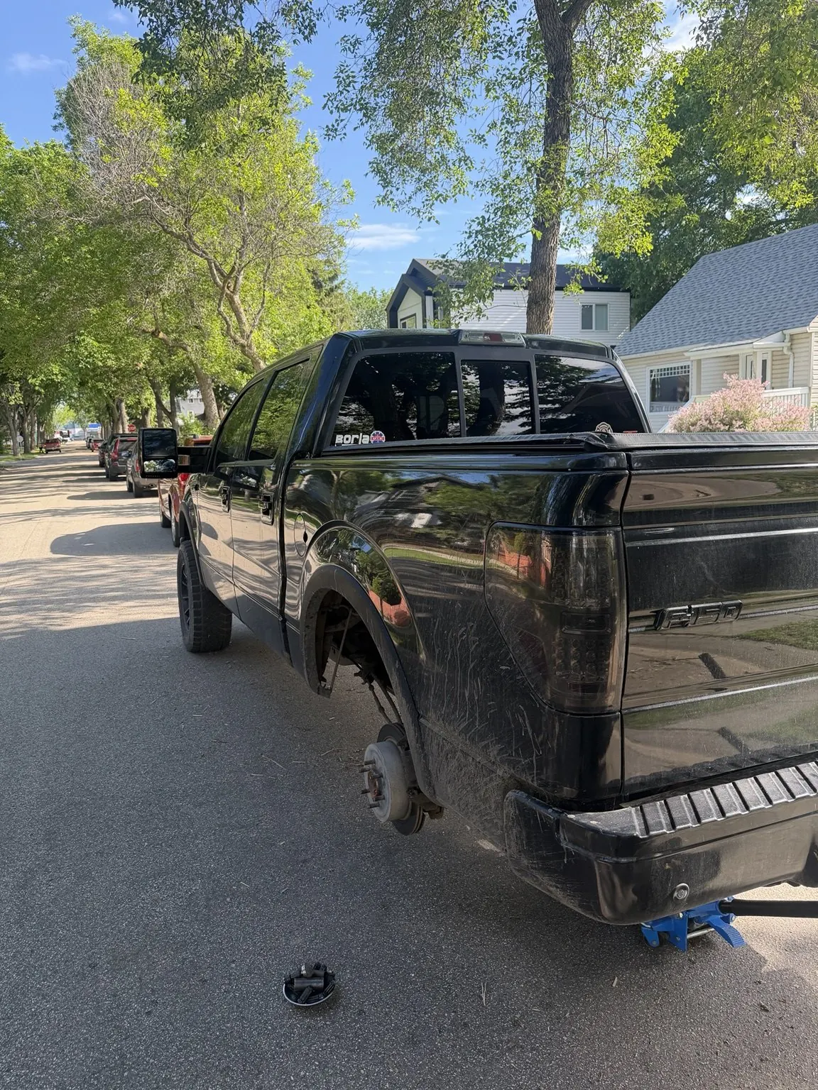 35x12.5R20 Tire Installation on Ford F-150 Near Downtown Edmonton