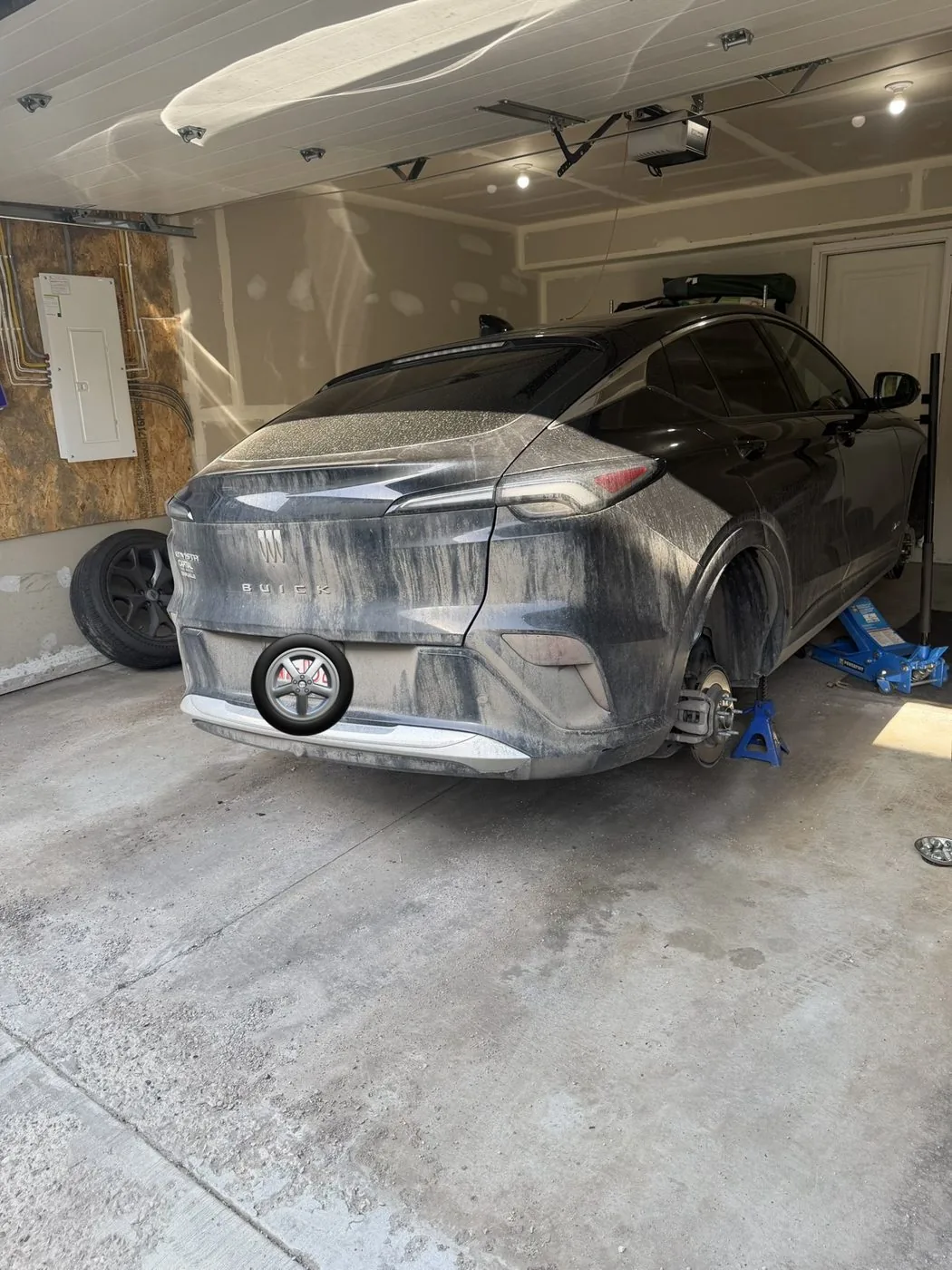 Winter to summer tire changeover and wheel balancing for Buick Envista in Fort Saskatchewan