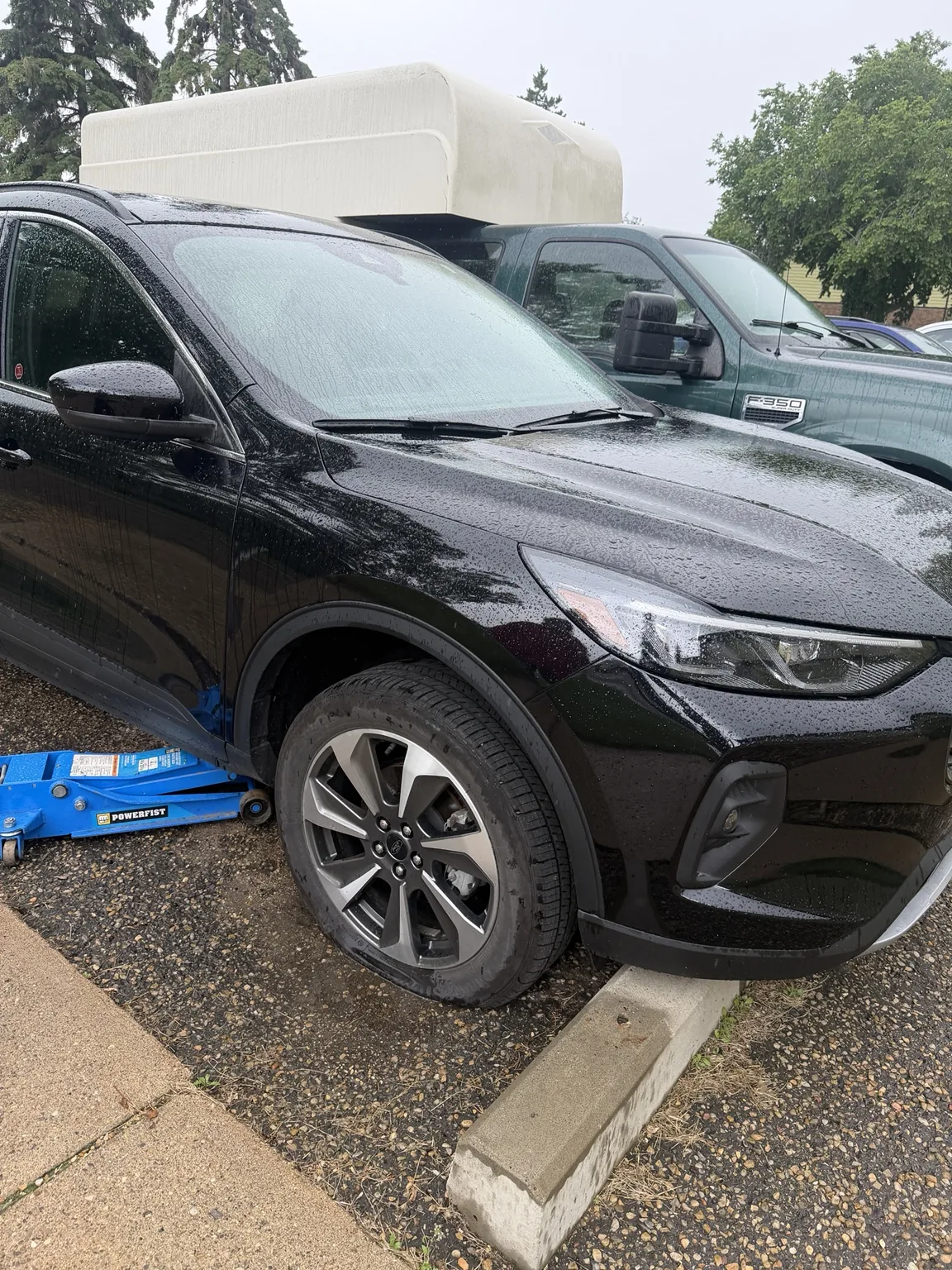 Flat Tire Repair on a Ford Escape in Fort Saskatchewan