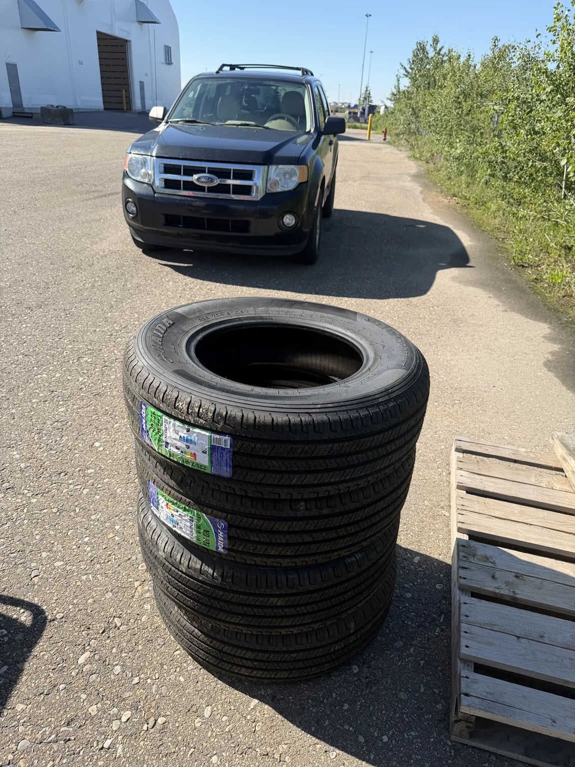 Brand-New Haida Tires Installed on a Ford Escape in Sherwood Park photo