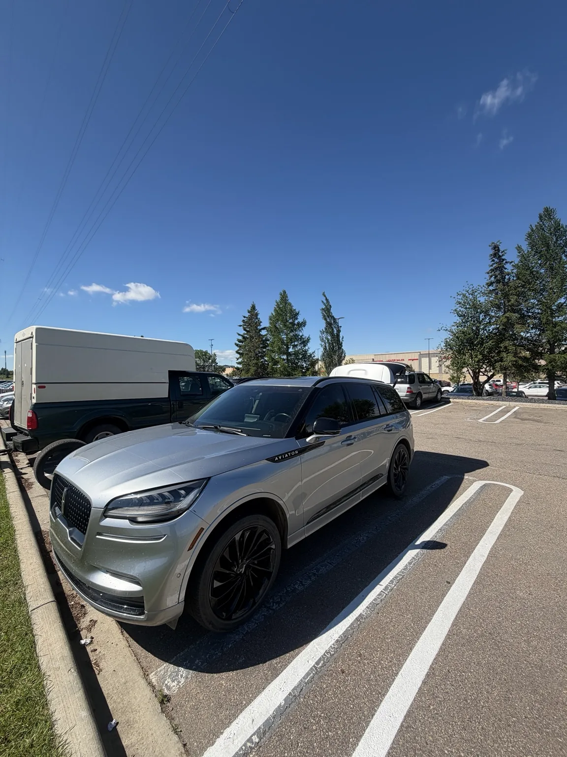 One Tire Changeover on a Lincoln Aviator While Customer Shopped at Costco in Edmonton