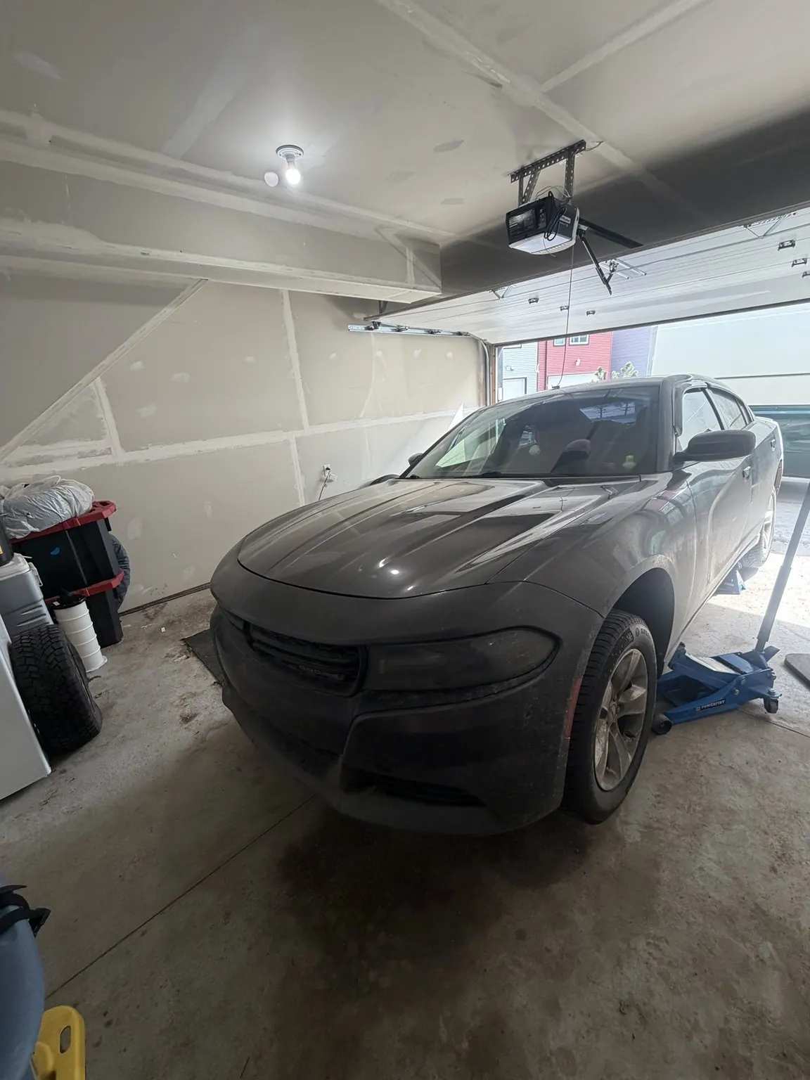 Seasonal Wheel Swap on Dodge Charger in Maple, Edmonton